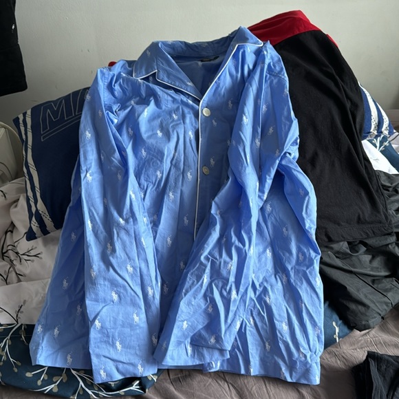 Polo Pyjama button up shirt - Picture 2 of 2